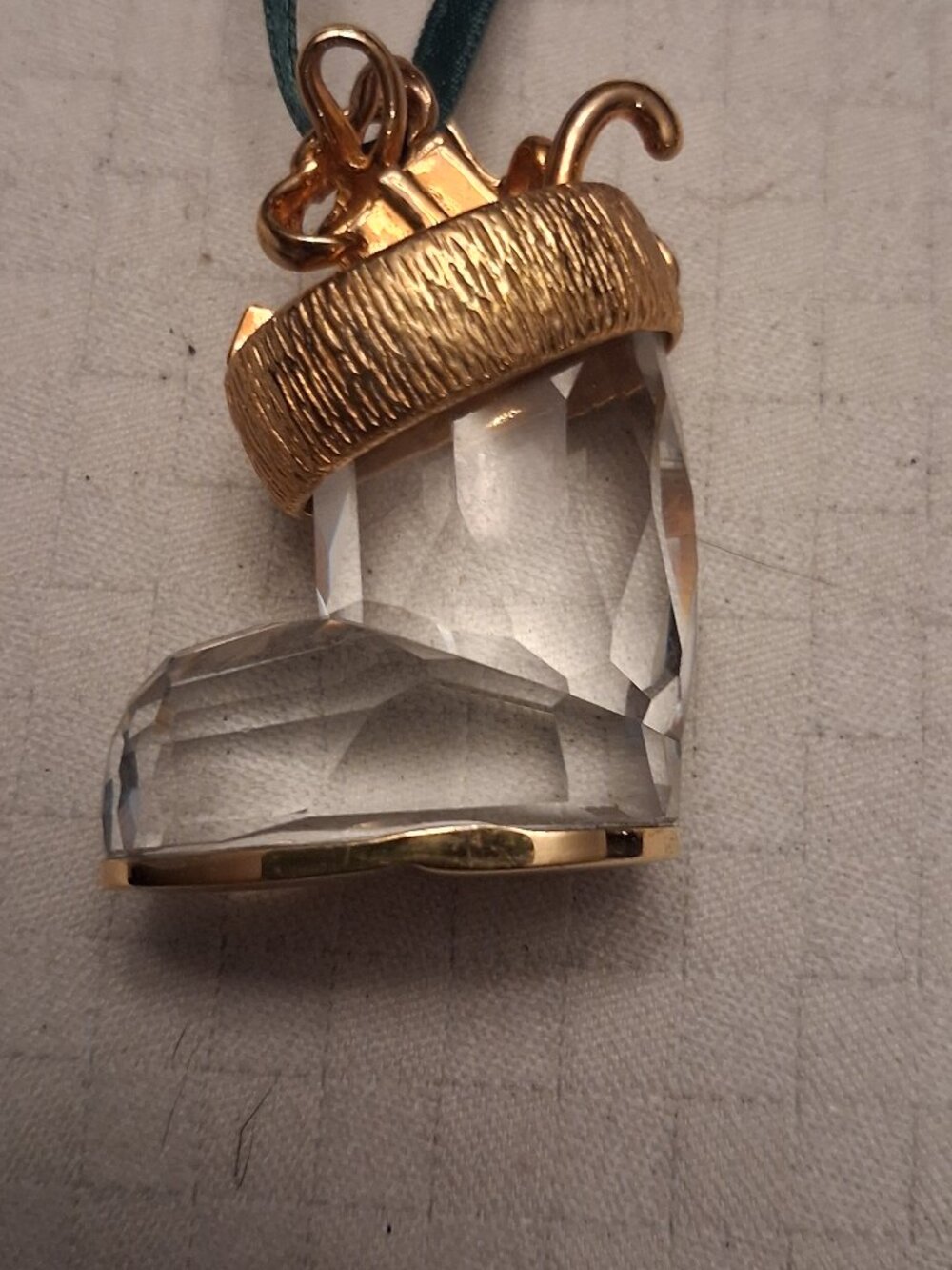 Swarovski Christmas Boot Ornament
